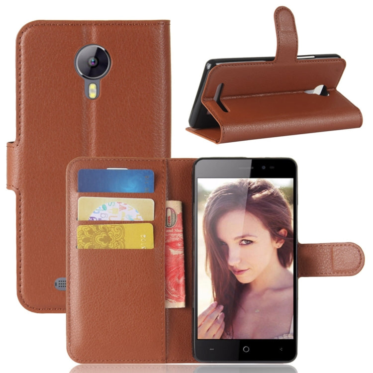 For LEAGOO Z5 lite (MPH0366) Litchi Texture Horizontal Flip Leather Case with Holder & Card Slots & Wallet