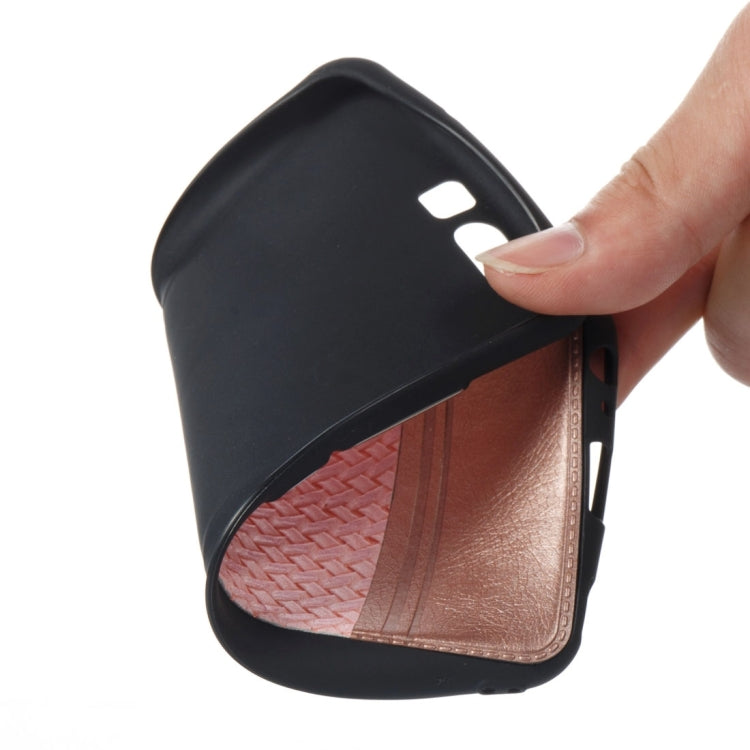 For Huawei  P10 Electroplating Knit Texture TPU Paste Skin Protective Case