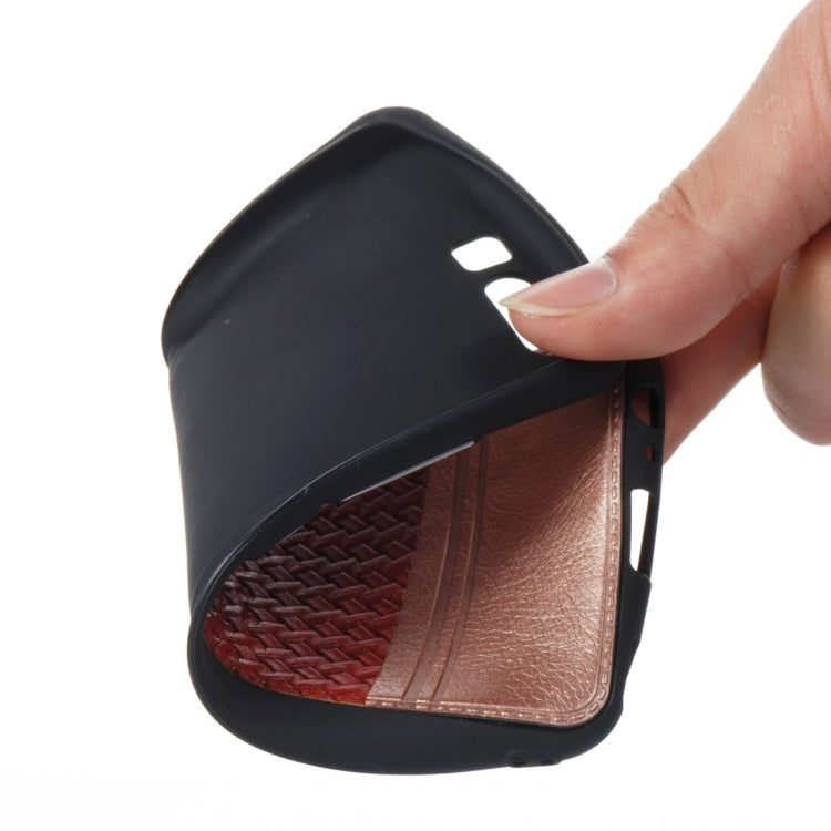 For Huawei  P10 Electroplating Knit Texture TPU Paste Skin Protective Case