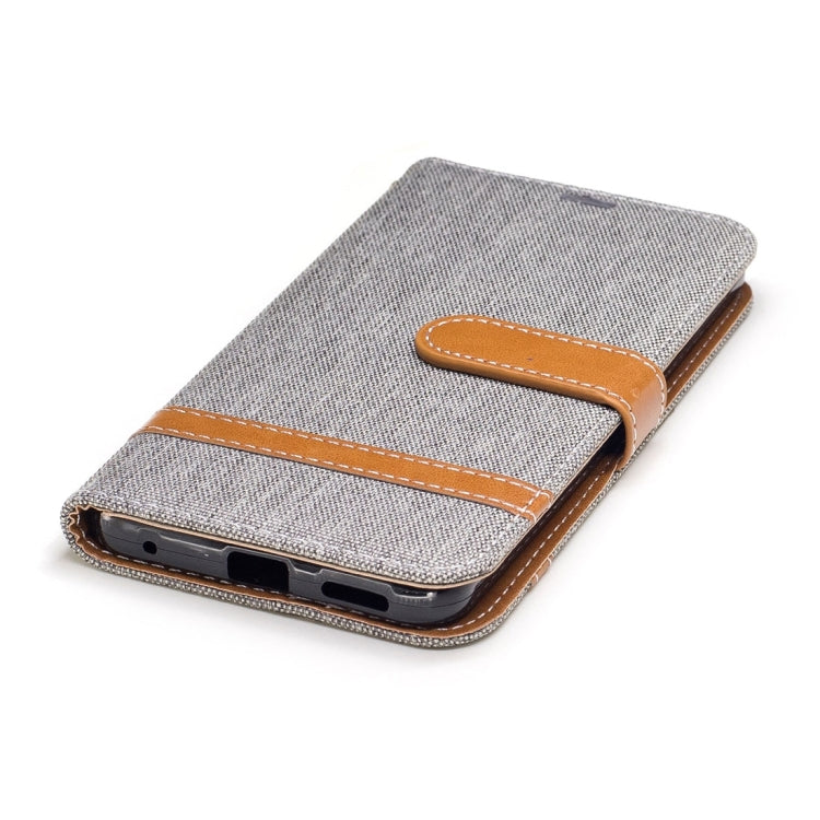 For LG G6 Denim Texture Leather Case with Holder & Card Slots & Wallet & Lanyard