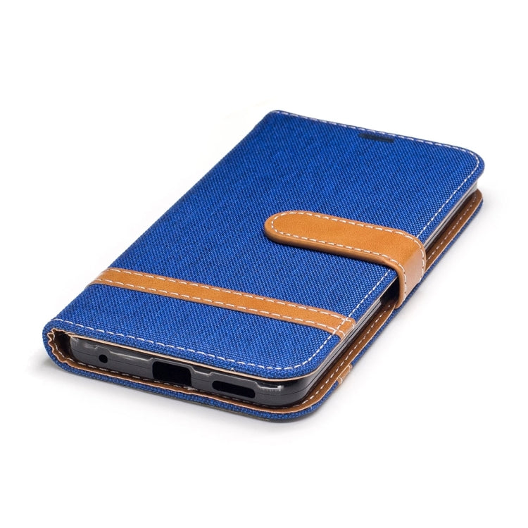 For LG G6 Denim Texture Leather Case with Holder & Card Slots & Wallet & Lanyard