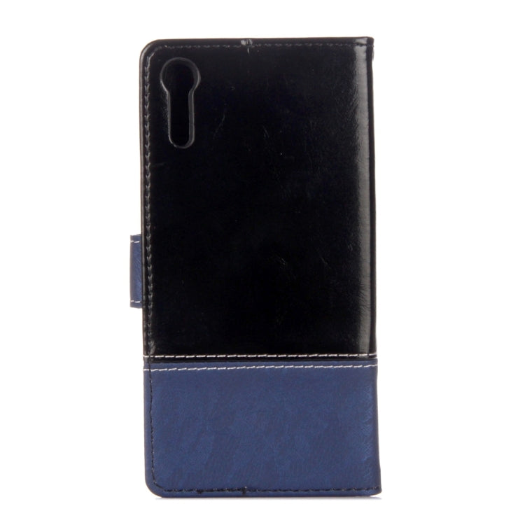 For Sony Xperia XZ & XZS Lace Stitching Leather Case with Card Slots & Holder & Wallet