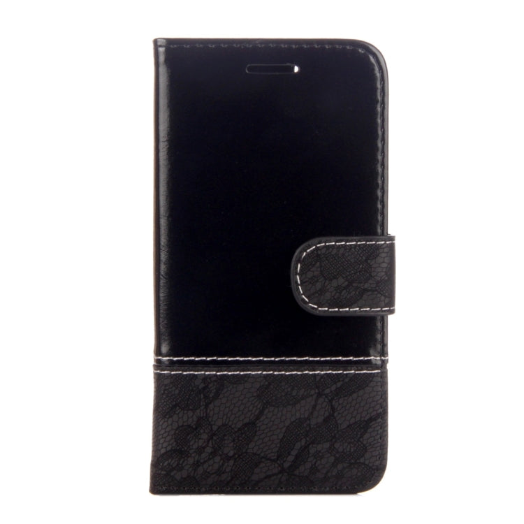 For Sony Xperia XA1 Ultra Lace Stitching Leather Case with Card Slots & Holder & Wallet