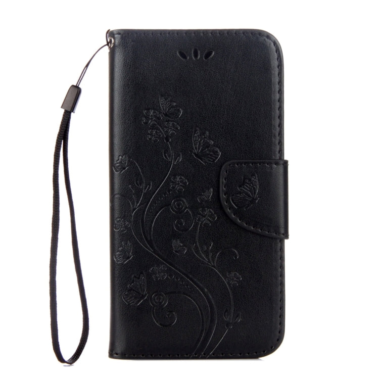 For ASUS Zenfone Go ZB500KL Pressed Flowers Pattern Horizontal Flip Leather Case with Holder & Card Slots & Wallet