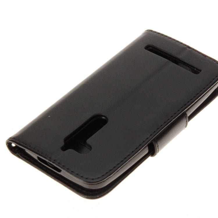 For ASUS Zenfone Go ZB500KL Pressed Flowers Pattern Horizontal Flip Leather Case with Holder & Card Slots & Wallet