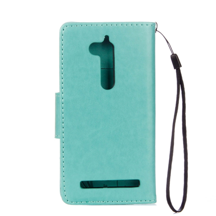 For ASUS Zenfone Go ZB500KL Pressed Flowers Pattern Horizontal Flip Leather Case with Holder & Card Slots & Wallet