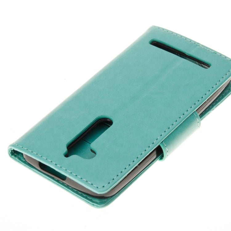 For ASUS Zenfone Go ZB500KL Pressed Flowers Pattern Horizontal Flip Leather Case with Holder & Card Slots & Wallet