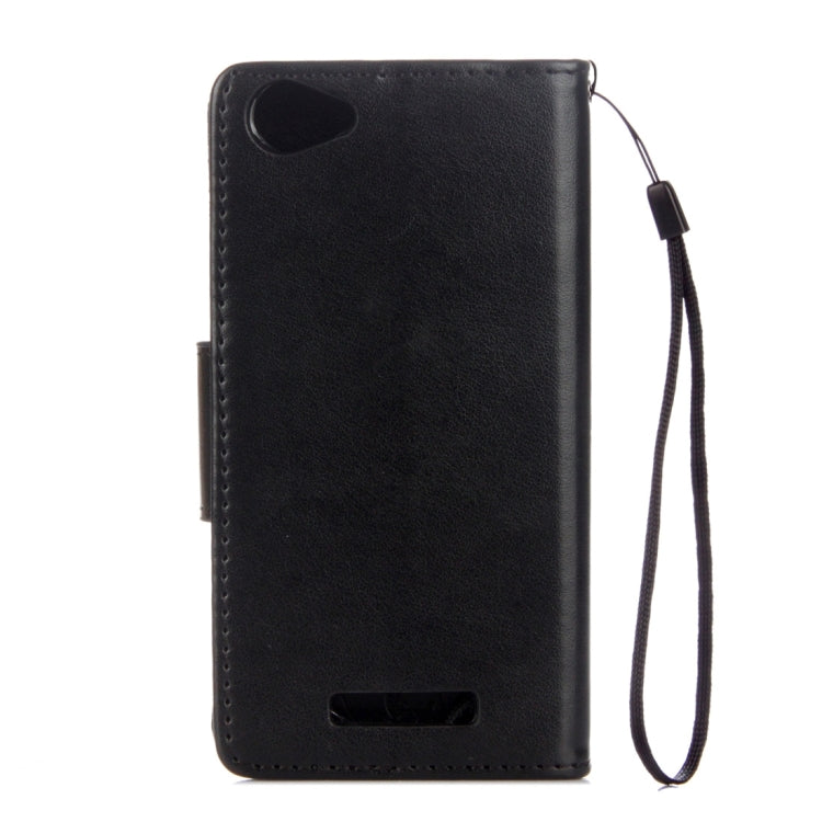 For Wiko Lenny3 Max Pressed Flowers Pattern Horizontal Flip Leather Case with Holder & Card Slots & Wallet