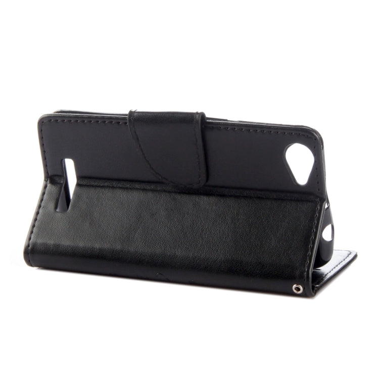 For Wiko Lenny3 Max Pressed Flowers Pattern Horizontal Flip Leather Case with Holder & Card Slots & Wallet