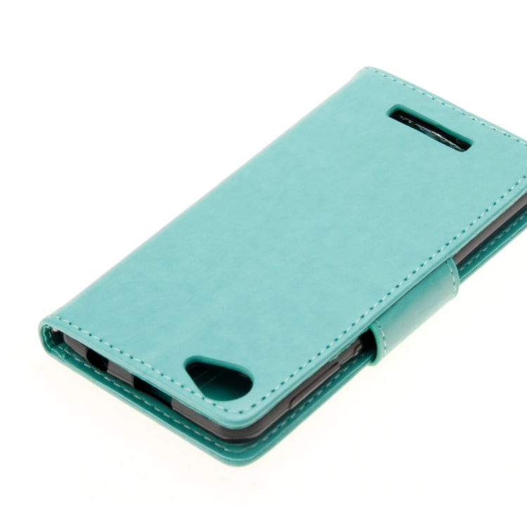 For Wiko Lenny3 Max Pressed Flowers Pattern Horizontal Flip Leather Case with Holder & Card Slots & Wallet