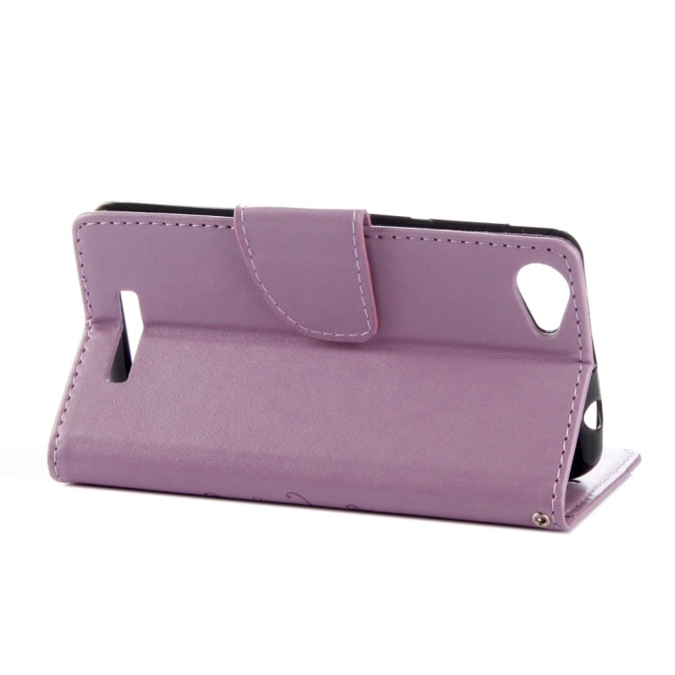 For Wiko Lenny3 Max Pressed Flowers Pattern Horizontal Flip Leather Case with Holder & Card Slots & Wallet