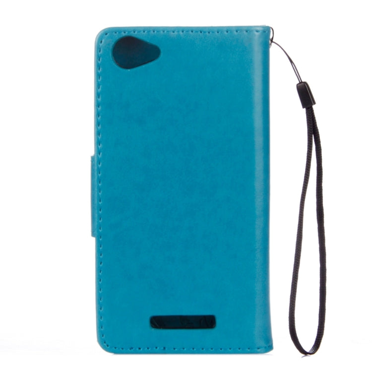 For Wiko Lenny3 Max Pressed Flowers Pattern Horizontal Flip Leather Case with Holder & Card Slots & Wallet