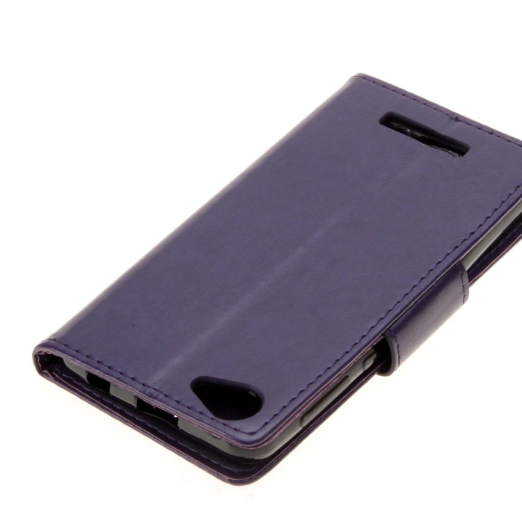 For Wiko Lenny3 Max Pressed Flowers Pattern Horizontal Flip Leather Case with Holder & Card Slots & Wallet