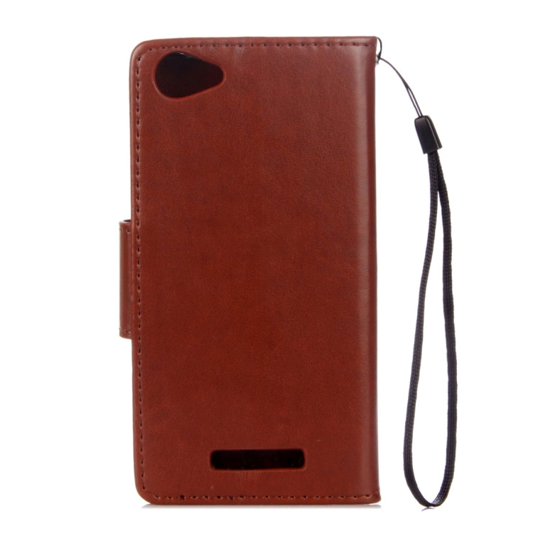 For Wiko Lenny3 Max Pressed Flowers Pattern Horizontal Flip Leather Case with Holder & Card Slots & Wallet
