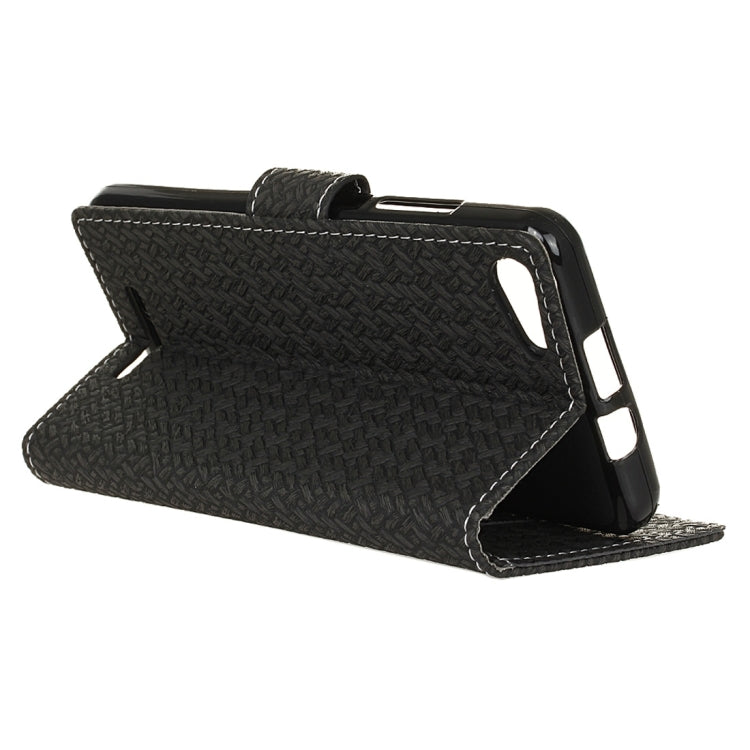 For Wiko JERRY MAX & LENNY3 MAX Horizontal Flip Weave Leather Case with Holder & Card Slots & Wallet
