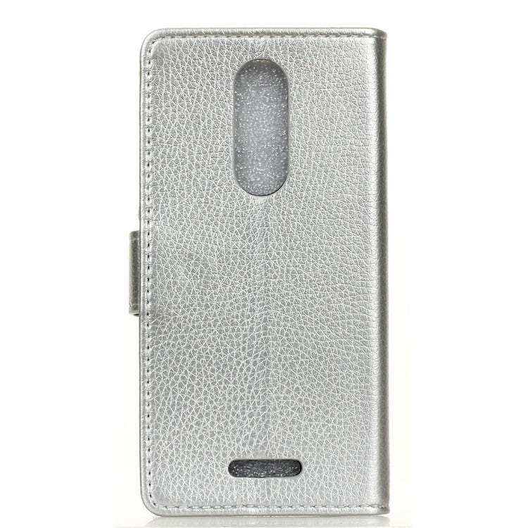 For Alcatel A3 XL Litchi Texture Horizontal Flip Leather Case with Holder & Card Slots & Wallet