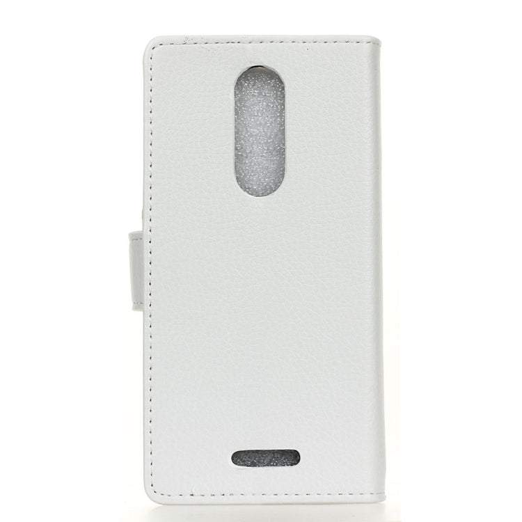For Alcatel A3 XL Litchi Texture Horizontal Flip Leather Case with Holder & Card Slots & Wallet