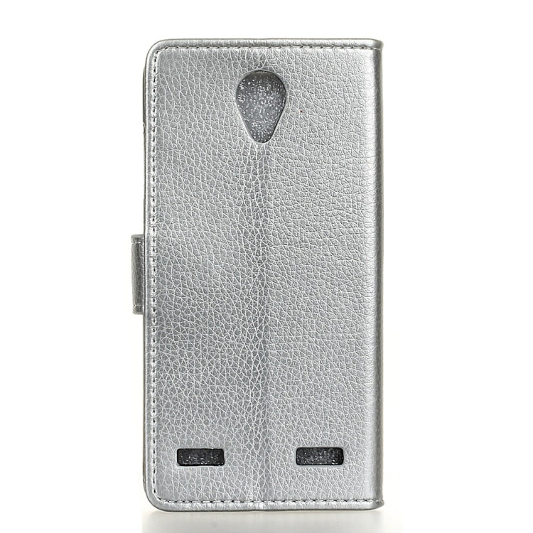 For ZTE  Blade A520 Litchi Texture Horizontal Flip Leather Case with Holder & Card Slots & Wallet