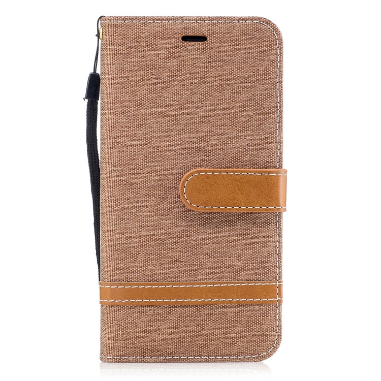 For Huawei  P10 Lite Denim Texture Leather Case with Holder & Card Slots & Wallet & Lanyard