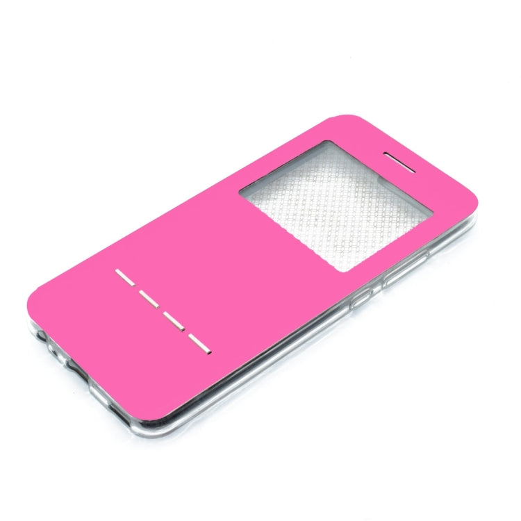 For Huawei  P10 Plus Frosted Texture Horizontal Flip Leather Case with Call Display ID & SlideUnlock Slip & Holder