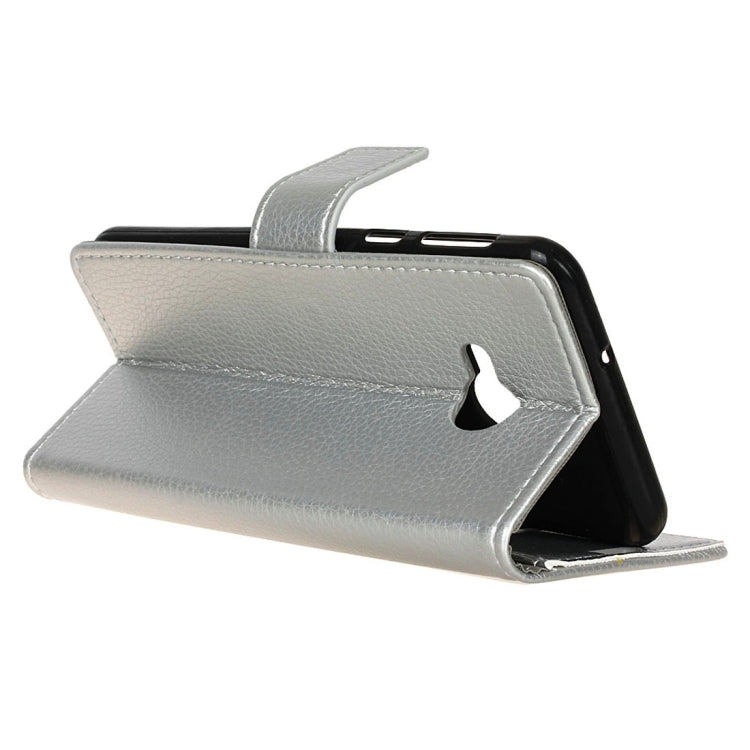 For HTC U Play Litchi Texture Horizontal Flip Leather Case with Holder & Card Slots & Wallet & Photo Frame