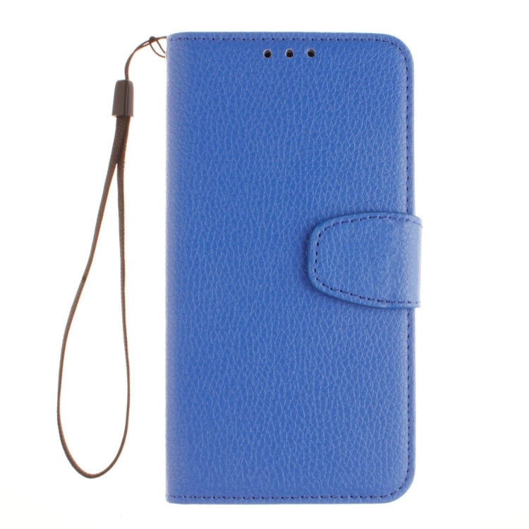 For OnePlus X Litchi Texture Horizontal Flip PU Leather Case with Holder & Card Slots & Wallet & Photo Frame & Lanyard