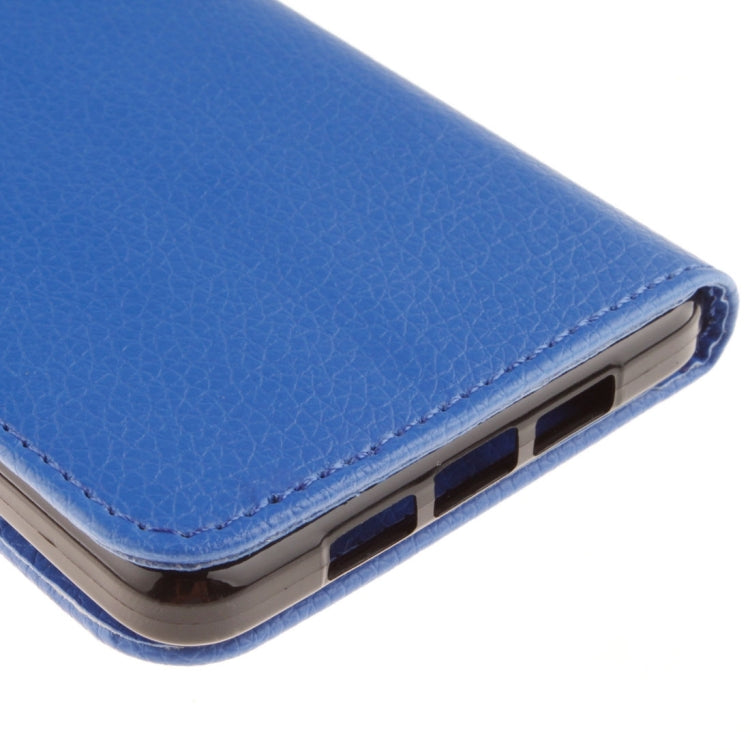 For OnePlus X Litchi Texture Horizontal Flip PU Leather Case with Holder & Card Slots & Wallet & Photo Frame & Lanyard