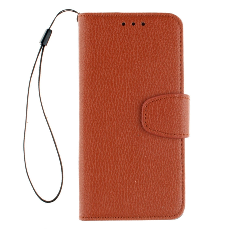 For OnePlus X Litchi Texture Horizontal Flip PU Leather Case with Holder & Card Slots & Wallet & Photo Frame & Lanyard