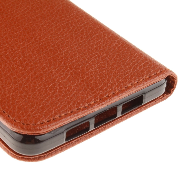 For OnePlus X Litchi Texture Horizontal Flip PU Leather Case with Holder & Card Slots & Wallet & Photo Frame & Lanyard