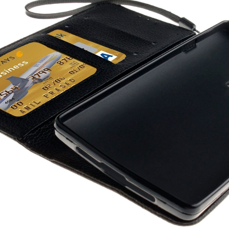 For OnePuls Two Litchi Texture Horizontal Flip PU Leather Case with Holder & Card Slots & Wallet & Photo Frame & Lanyard