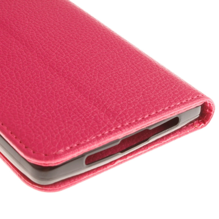 For OnePuls Two Litchi Texture Horizontal Flip PU Leather Case with Holder & Card Slots & Wallet & Photo Frame & Lanyard
