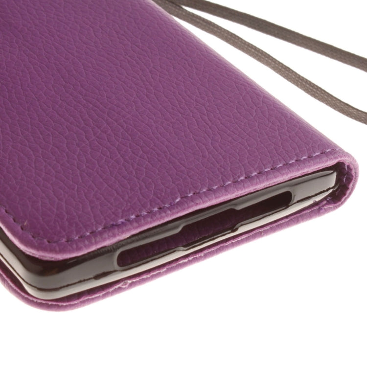 For OnePuls Two Litchi Texture Horizontal Flip PU Leather Case with Holder & Card Slots & Wallet & Photo Frame & Lanyard