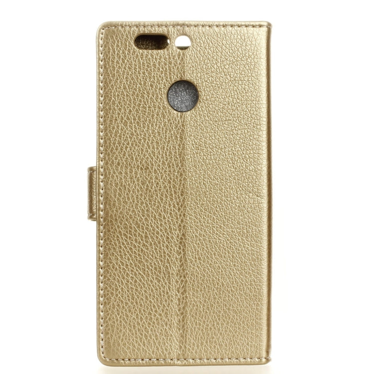For Huawei  Nova 2 Plus Litchi Texture Horizontal Flip Leather Case with Holder & Card Slots & Wallet & Photo Frame