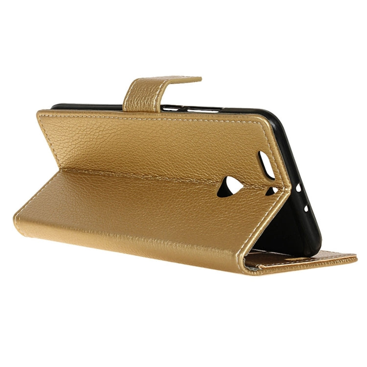 For Huawei  Nova 2 Plus Litchi Texture Horizontal Flip Leather Case with Holder & Card Slots & Wallet & Photo Frame