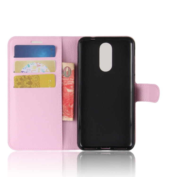 For CUBOT  Note Plus Litchi Texture Horizontal Flip Leather Case with Holder & Card Slots & Wallet