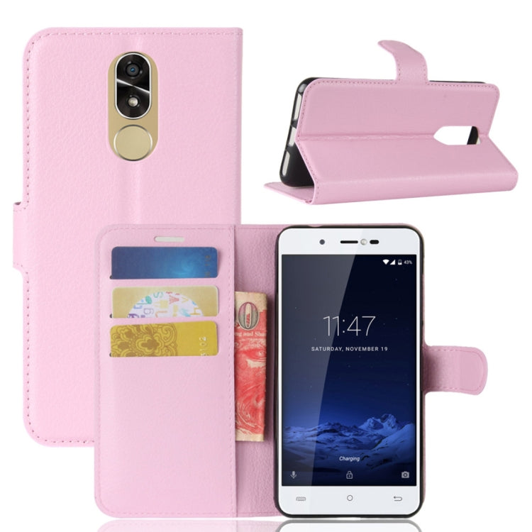 For CUBOT  Note Plus Litchi Texture Horizontal Flip Leather Case with Holder & Card Slots & Wallet
