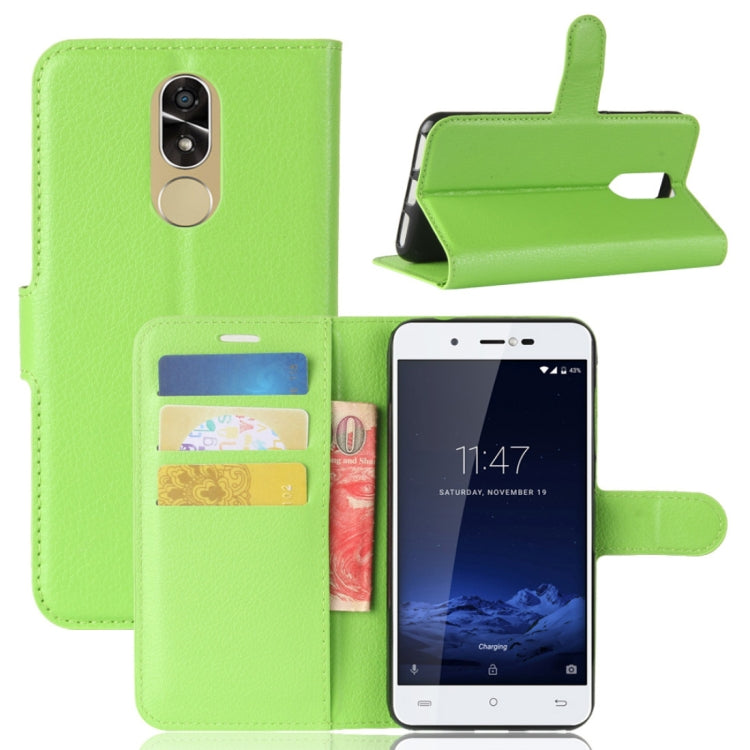 For CUBOT  Note Plus Litchi Texture Horizontal Flip Leather Case with Holder & Card Slots & Wallet