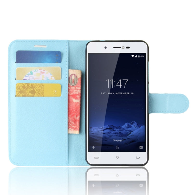 For CUBOT  Note Plus Litchi Texture Horizontal Flip Leather Case with Holder & Card Slots & Wallet