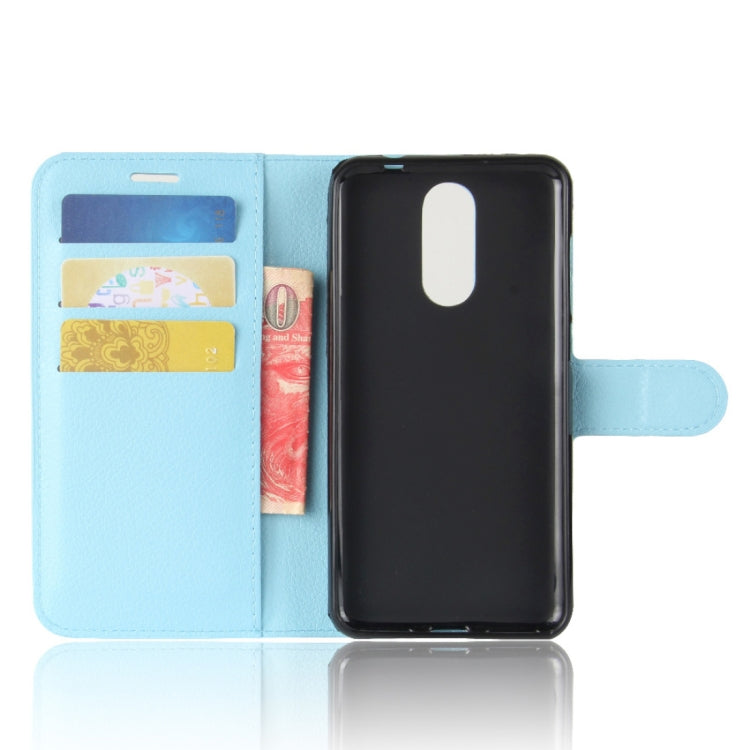 For CUBOT  Note Plus Litchi Texture Horizontal Flip Leather Case with Holder & Card Slots & Wallet