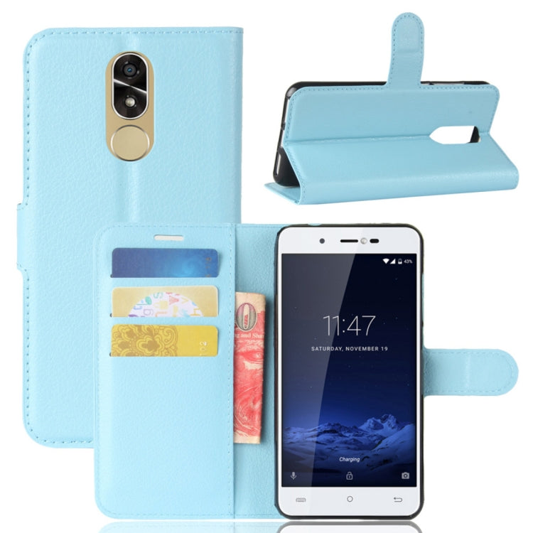 For CUBOT  Note Plus Litchi Texture Horizontal Flip Leather Case with Holder & Card Slots & Wallet