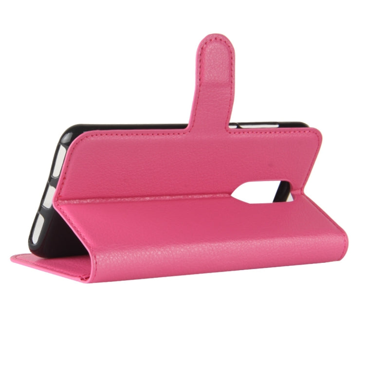 For CUBOT  Note Plus Litchi Texture Horizontal Flip Leather Case with Holder & Card Slots & Wallet