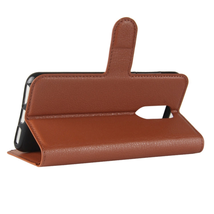 For CUBOT  Note Plus Litchi Texture Horizontal Flip Leather Case with Holder & Card Slots & Wallet