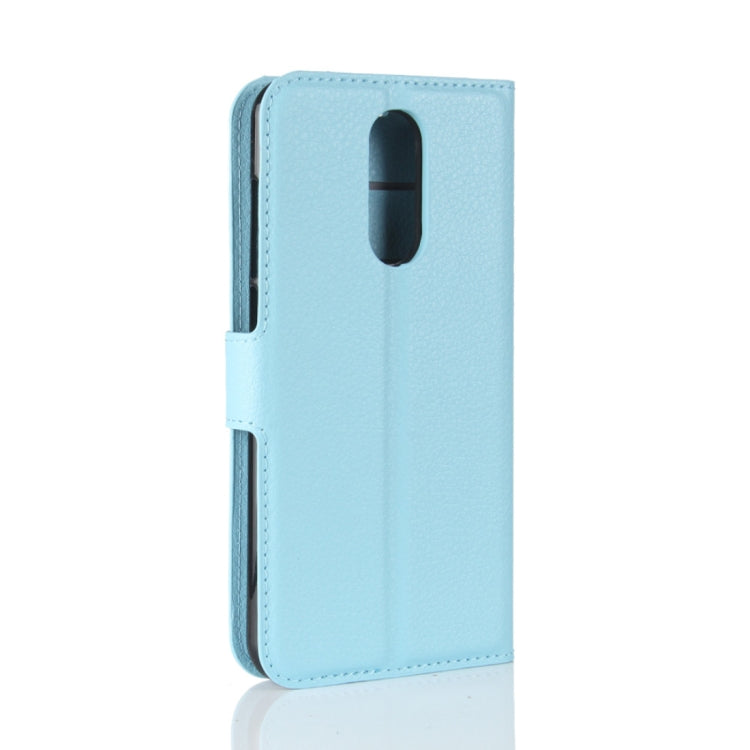 For CUBOT  R9 Litchi Texture Horizontal Flip Leather Case with Holder & Card Slots & Wallet