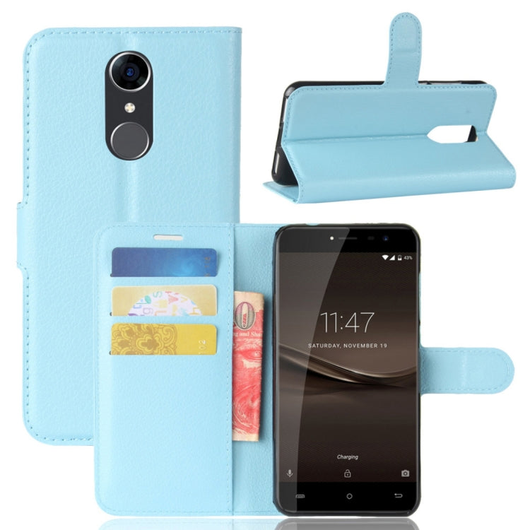 For CUBOT  R9 Litchi Texture Horizontal Flip Leather Case with Holder & Card Slots & Wallet