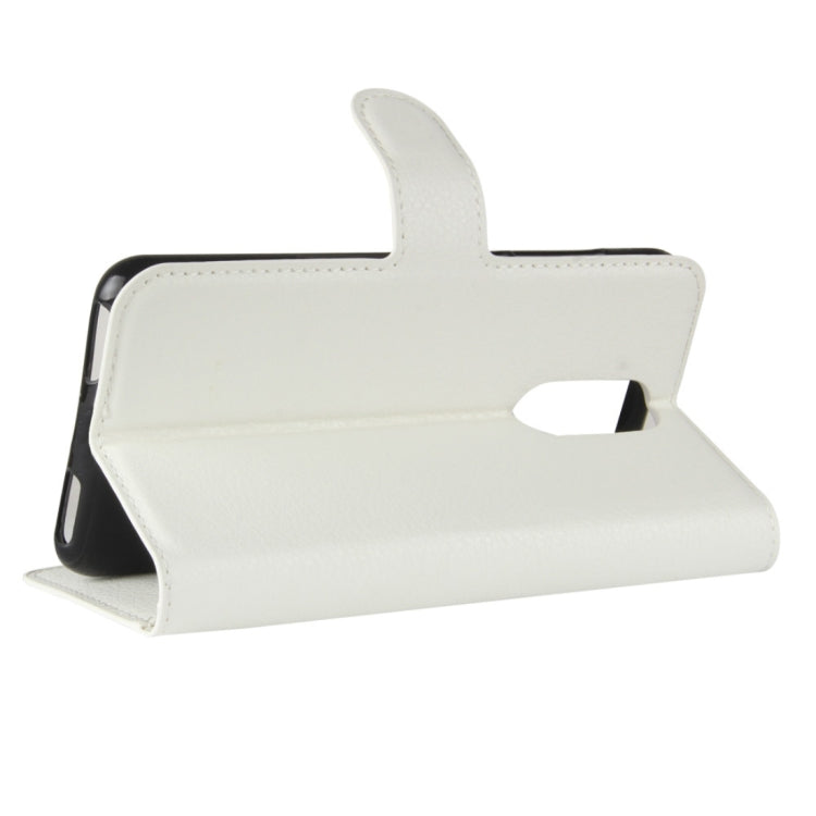 For CUBOT  R9 Litchi Texture Horizontal Flip Leather Case with Holder & Card Slots & Wallet