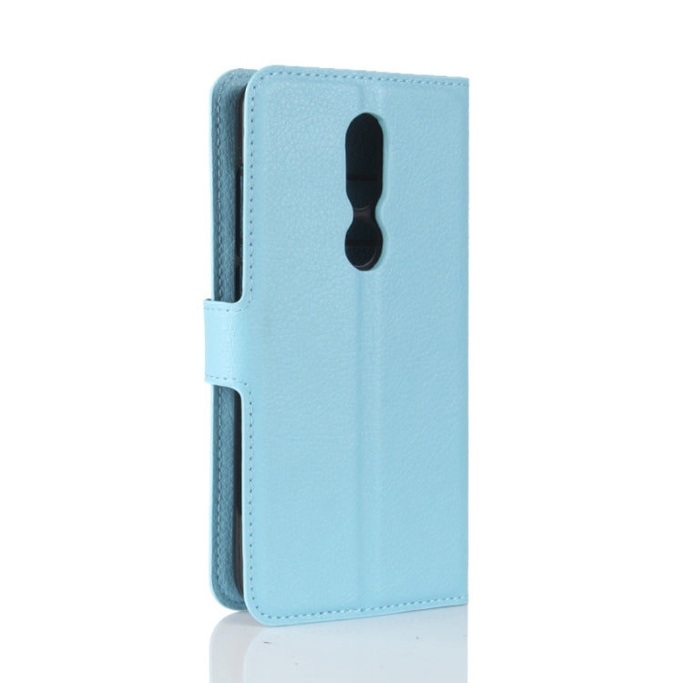 Litchi Texture Horizontal Flip Leather Case for Wiko VIEW PRIME, with Holder & Card Slots & Wallet