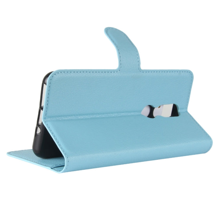 Litchi Texture Horizontal Flip Leather Case for Wiko VIEW PRIME, with Holder & Card Slots & Wallet