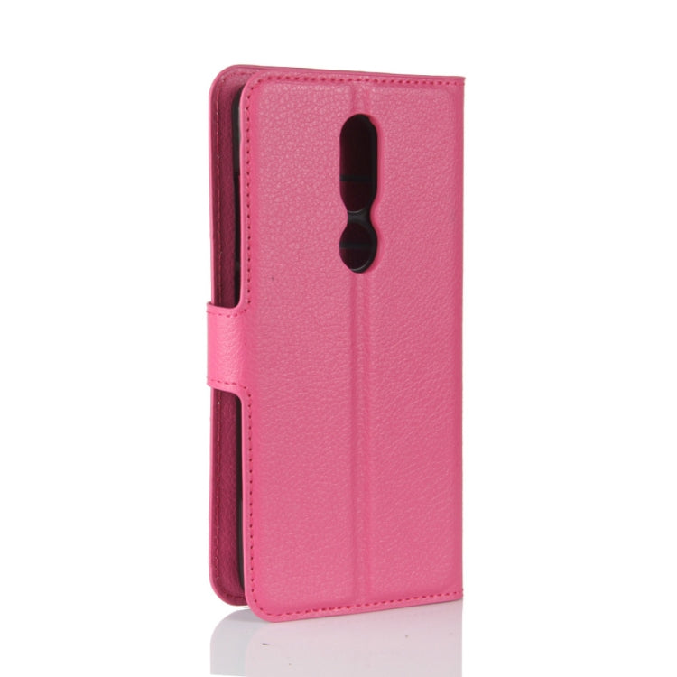 Litchi Texture Horizontal Flip Leather Case for Wiko VIEW PRIME, with Holder & Card Slots & Wallet