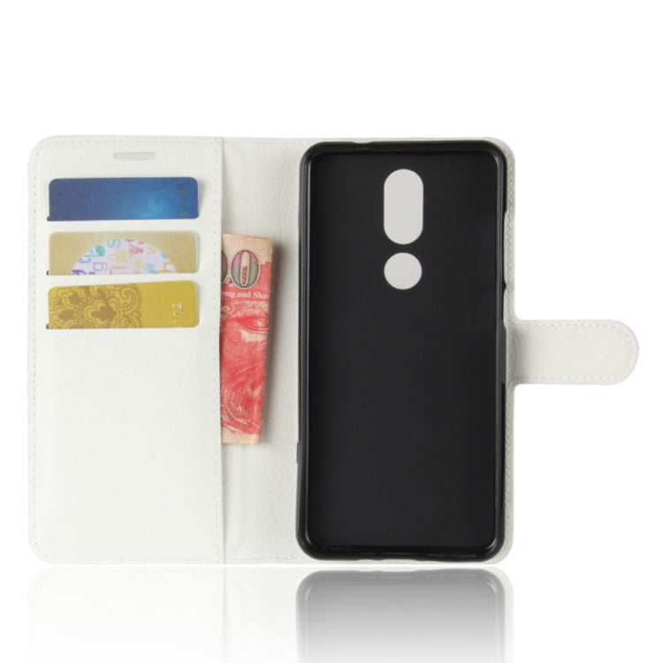 Litchi Texture Horizontal Flip Leather Case for Wiko VIEW PRIME, with Holder & Card Slots & Wallet