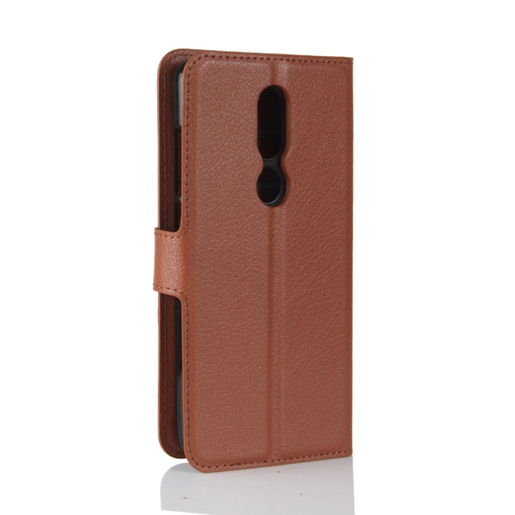 Litchi Texture Horizontal Flip Leather Case for Wiko VIEW PRIME, with Holder & Card Slots & Wallet